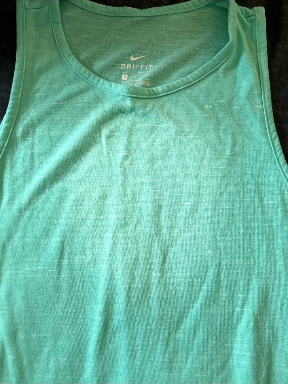Nike women’s Dri-FIT Tank Top — Teal